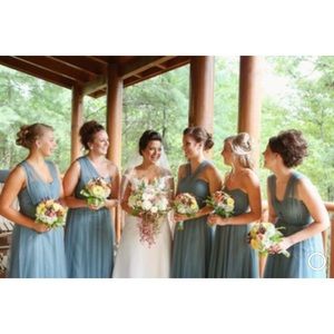 Jenny Yoo gown - Vintage Teal, Size 4